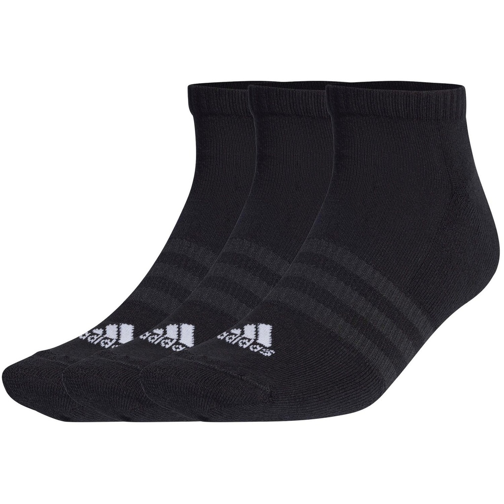 Calcetines adidas Tobilleros Cushioned 3u Negro