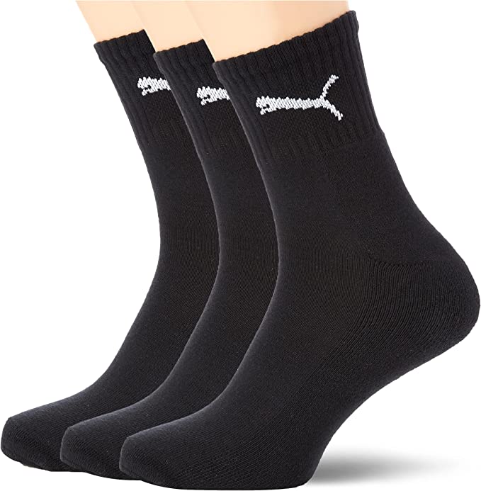 Calcetines Puma Short Crew Pack 3 pares Negro