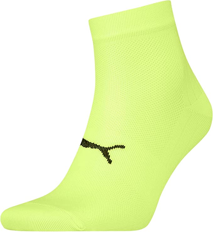 Calcetines Puma Sport Light Quarter Pack 2u Amarillo