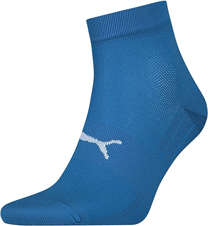 Calcetines Puma Sport Light Quarter Pack 2u Azul