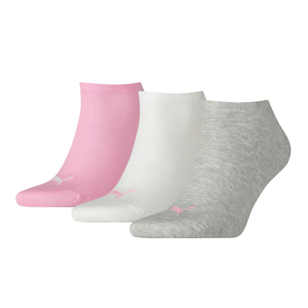 Calcetines Puma Unisex Sneaker Pack 3 Pares Rosa Prisma