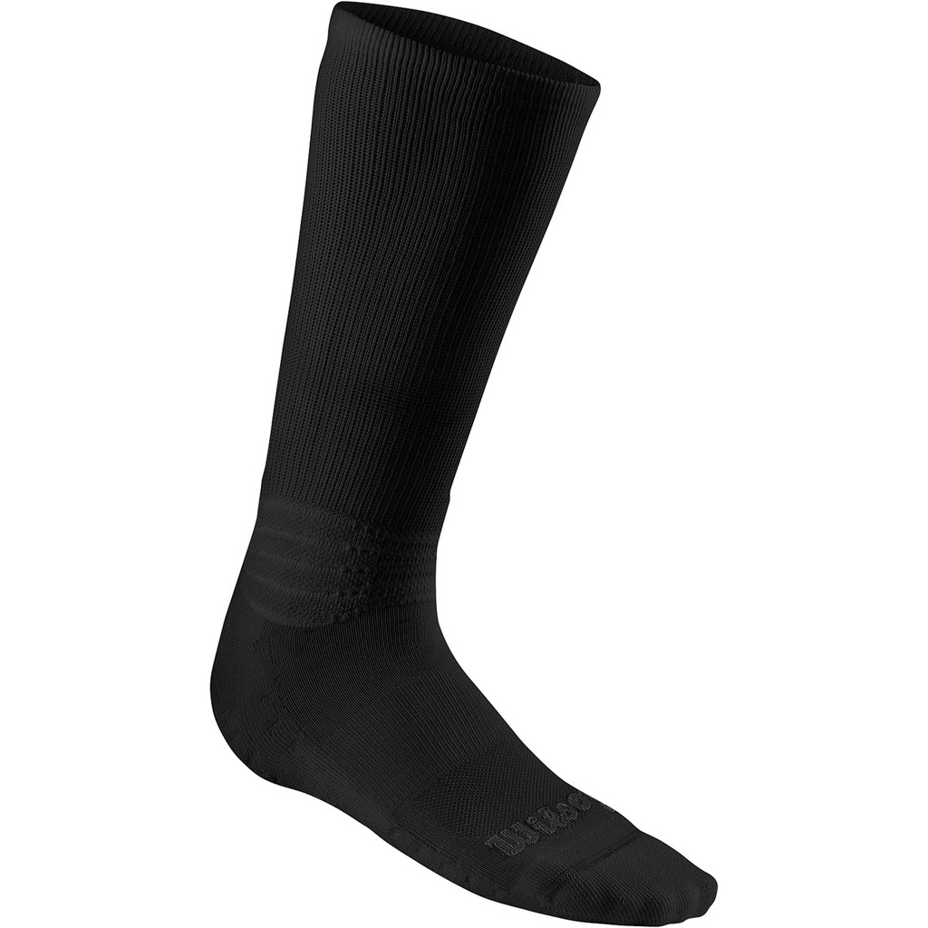 Calcetines Wilson Men's Kaos Crew 1 Par Negro