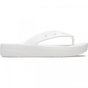 Chanclas Crocs Classic Platform Blanco Mujer