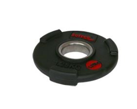 Disco Barra Olímpica Softee 50 mm Uretano 1.25Kg