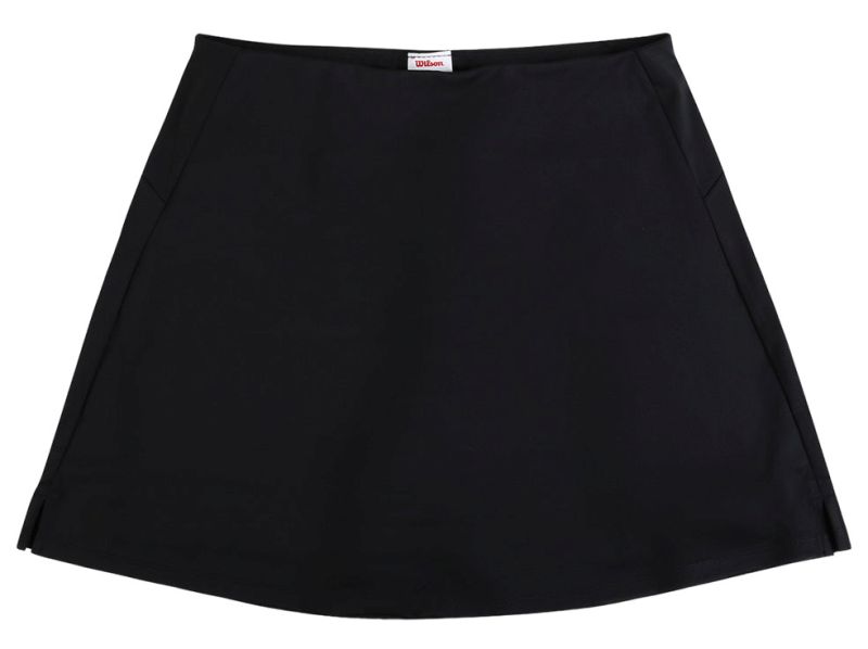 Falda Wilson Team Flat Front Negro