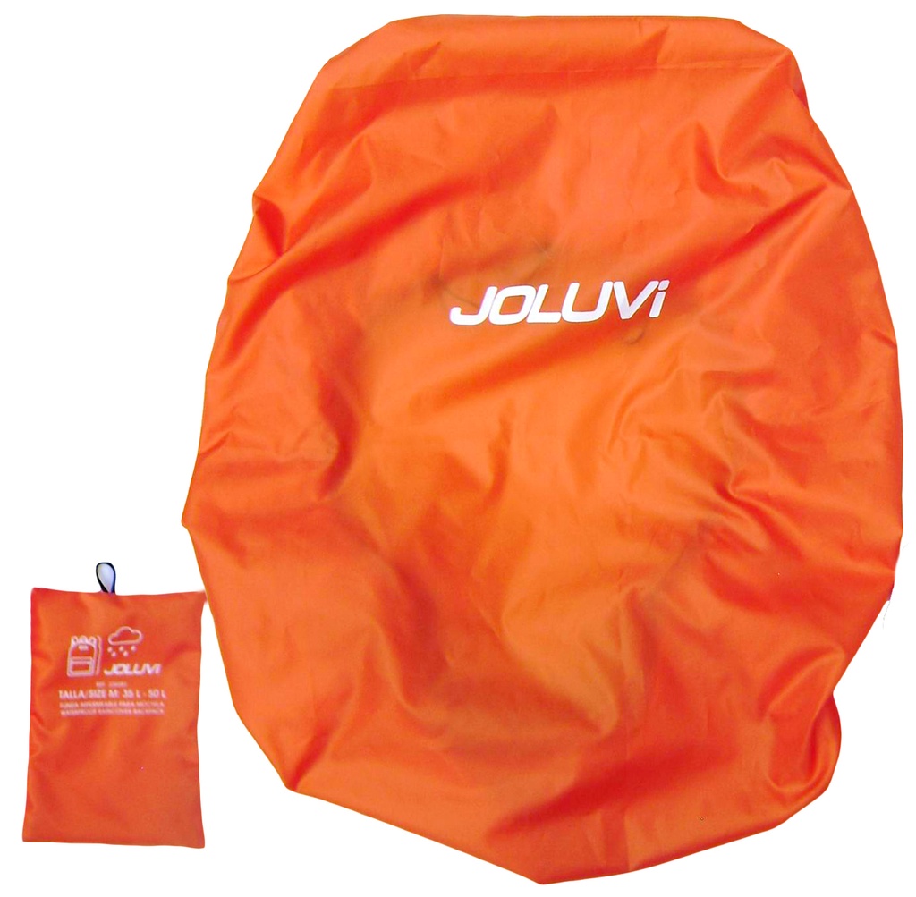 Funda Mochila Joluvi Impermeable Naranja