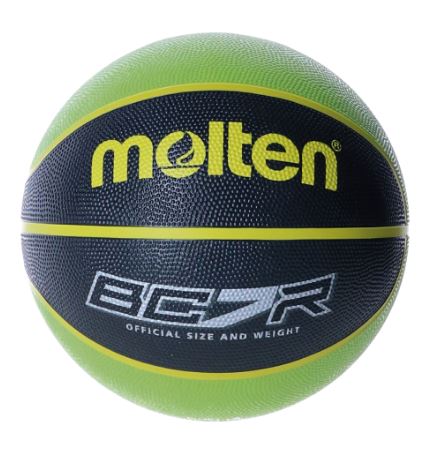 Balón Baloncesto Molten BCR2-KB Verde Negro 