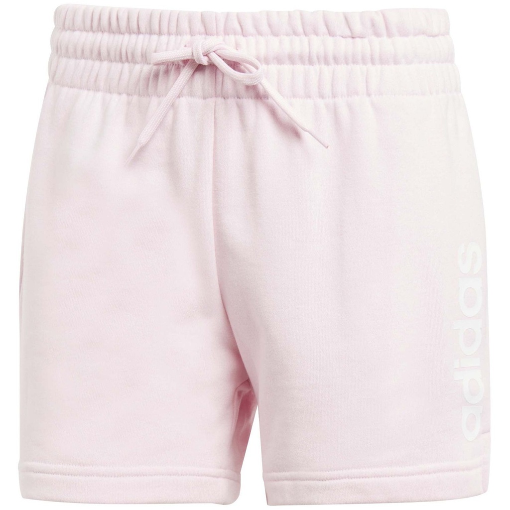 Pantalón Corto adidas Woman Algodón Rosa/Blanco