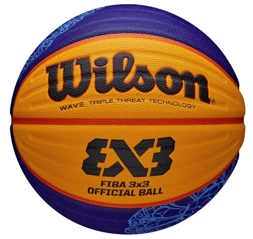 Balón Baloncesto Wilson FIBA 3x3 Oficial PARIS 2024 Talla 6