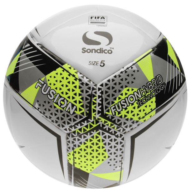 Balón Fusion FIFA Sondico Blanco Talla 5