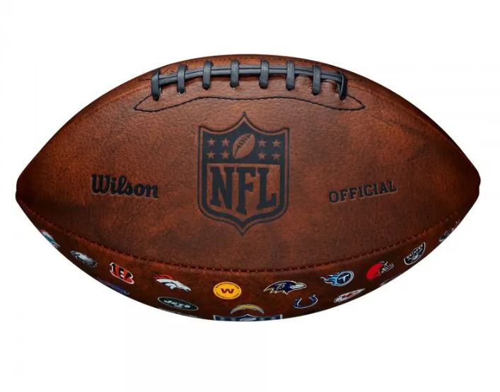 Balón Fútbol Americano Wilson NFL Off Throwback 32 team