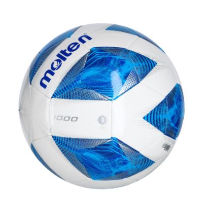 Balón Fútbol Molten F3A1000 Azul Talla 3