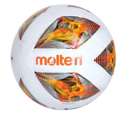 Balón Fútbol Molten F5A1711 Blanco Naranja Talla 5