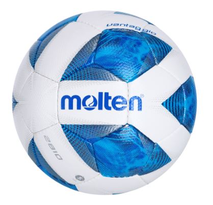 Balón Fútbol Molten F5A2811 Blanco Azul Talla 5