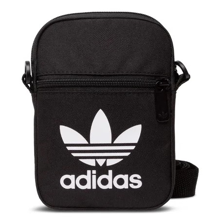 Bandolera adidas Trefoil Festival Bag Negro