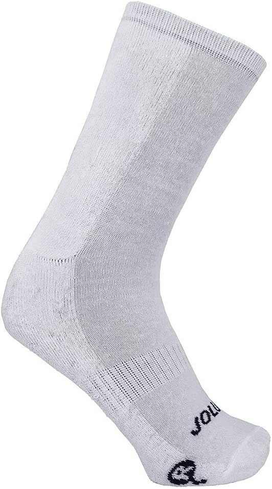 Joluvi Calcetin Cotton Step Alto 3 Pares Blanco