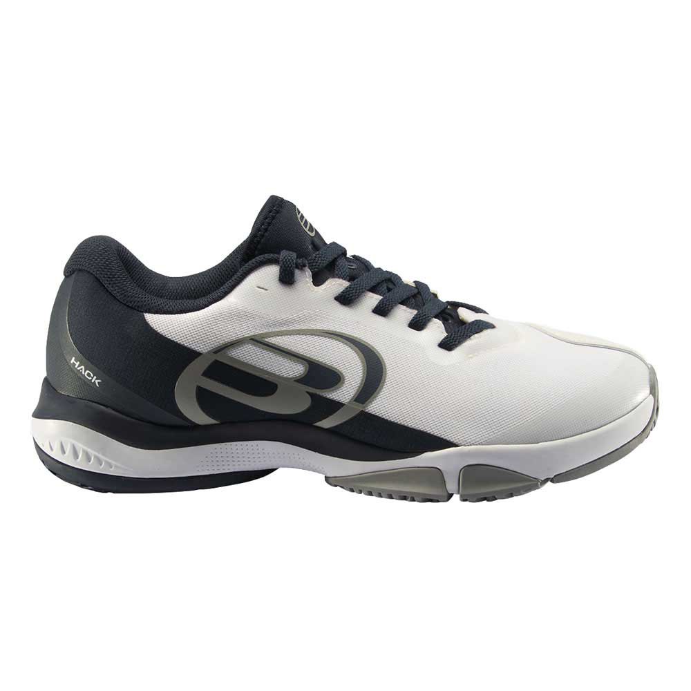 Zapatillas Bullpadel Hack Hybrid Fly 23V Blanco/Negro