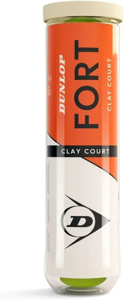Pelotas Tenis Dunlop FORT CLAY COURT 1 Bote de 4 pelotas