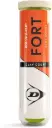 Pelotas Tenis Dunlop FORT CLAY COURT 1 Bote de 4 pelotas