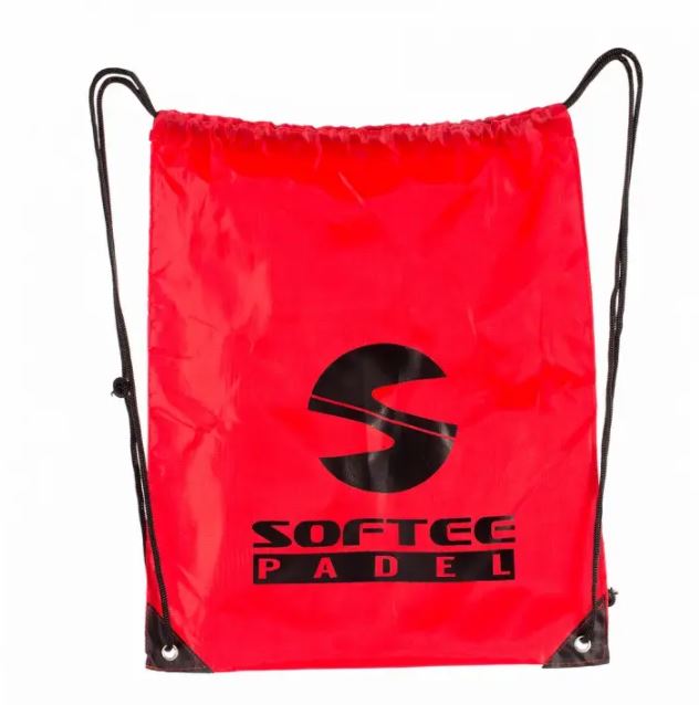 Bolsa Gimnasio y Paletero Softee Rojo