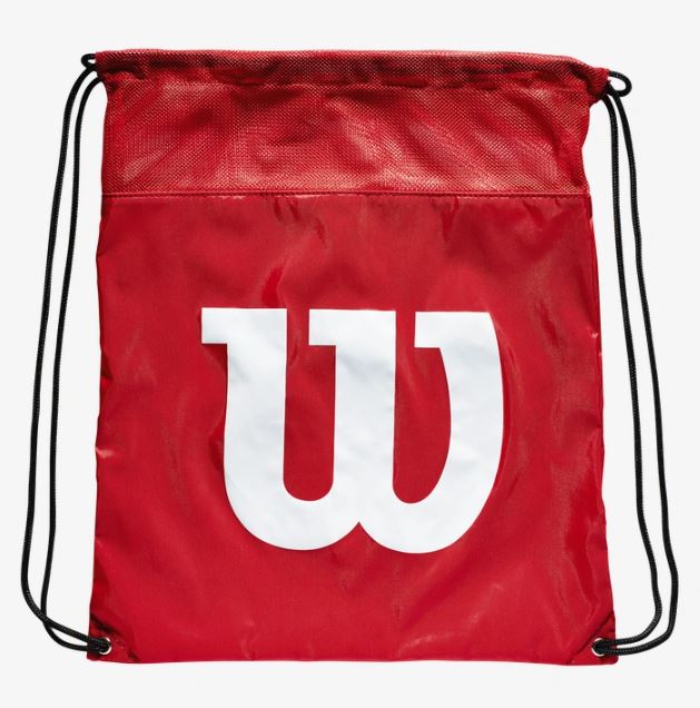 Bolsa Gymsack Wilson Cinch Rojo