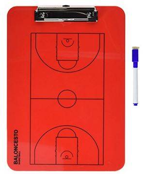 Carpeta Táctica Veleda Baloncesto Rojo