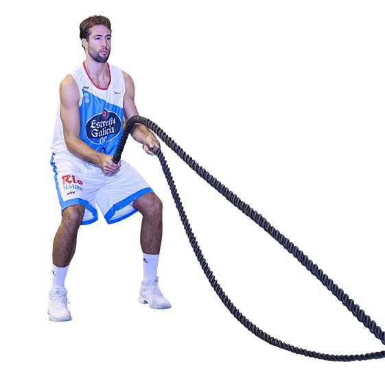 Cuerda Entrenamiento FUNCIONAL 12 m Negro
