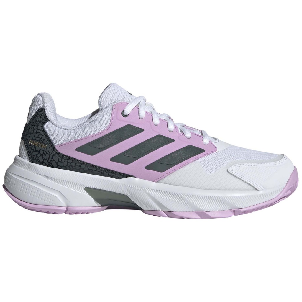 Zapatillas Tenis adidas Courtjam Control Mujer Blanco/Lila