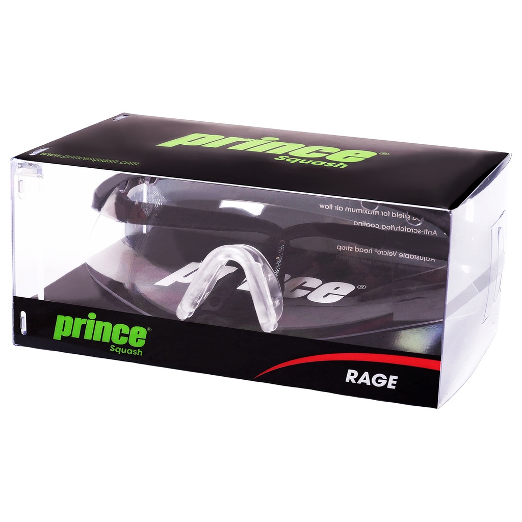 Gafas Squash Prince Rage Negro 