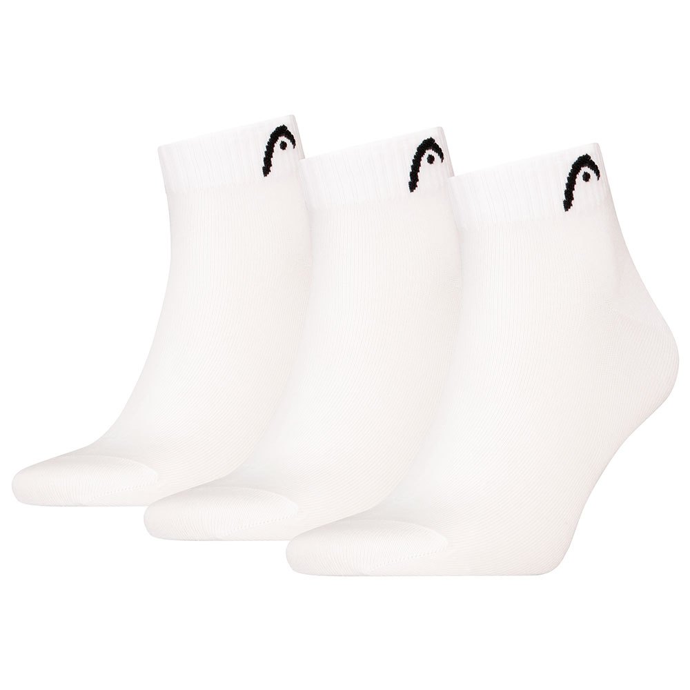 Calcetines Head All Sports Training Quarter 2 Pares Blanco