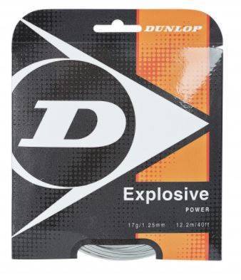 Cordaje Tenis Dunlop Explosive Set 12m Gris