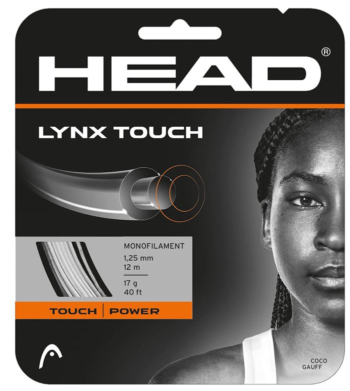 Cordaje Tenis Head Lynx Touch Set 12m Negro