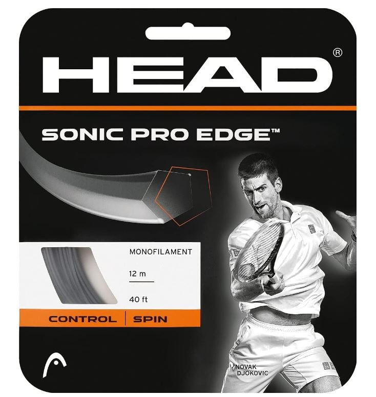 Cordaje Tenis Head Sonic Pro Edge Set 12m Antracita