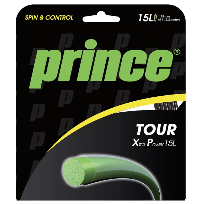 Cordaje Tenis Prince Tour XP Set 12m Negro