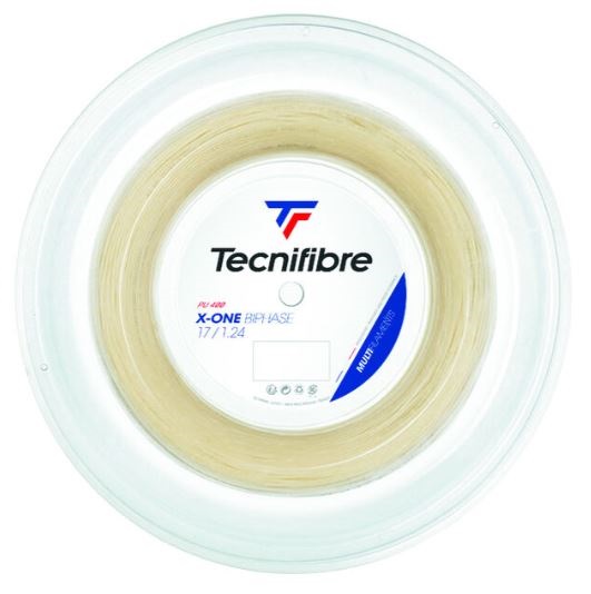 Cordaje Tenis Tecnifibre X-ONE BIPHASE 200m Natural 