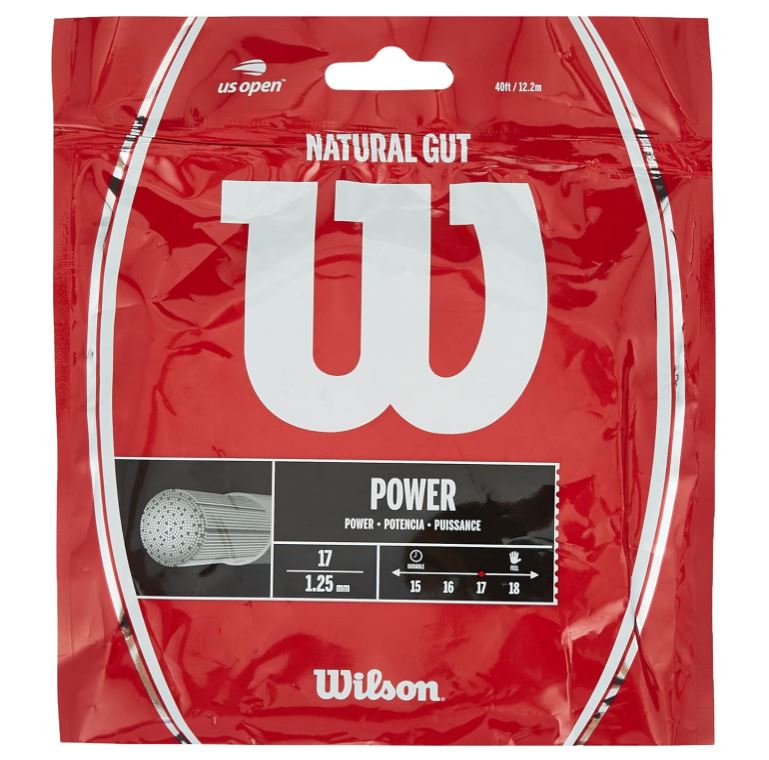 Cordaje Tenis Wilson Natural Gut 12.2m