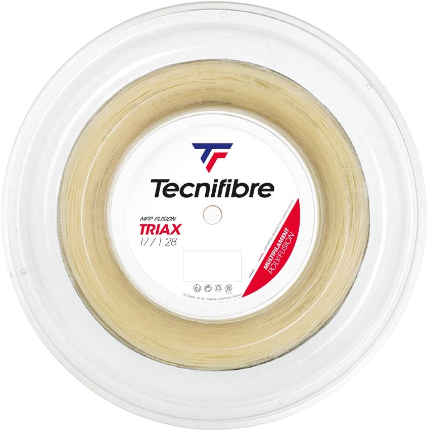 Cordaje Tenis Tecnifibre Poly Fusion TRIAX Natural Bobina 200m 