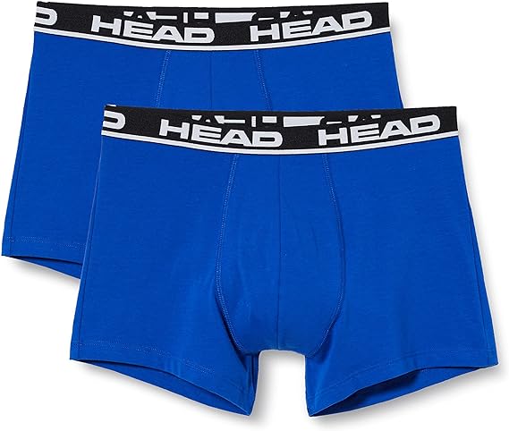 Boxer Head Basic Boxer 2 Pares Azul Negro