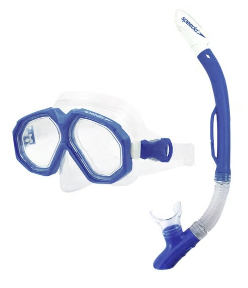 Set Natación Speedo Dual Lenses Adulto