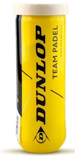 [DAB0785-N] Pelotas Pádel Dunlop TEAM Pádel 1 Bote 3 pelotas