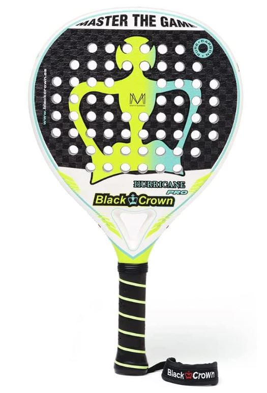 Pala Pádel Black Crown Hurricane Pro  