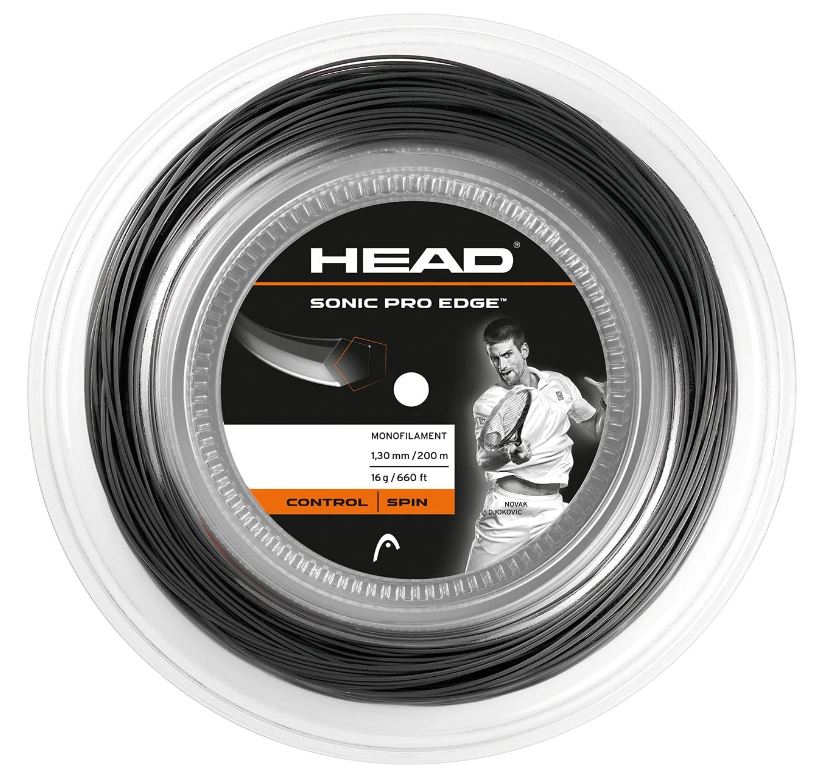 Cordaje Tenis Head Sonic Pro Edge Bobina 200m Antracita