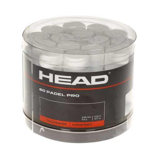 Overgrips Head Pádel Pro Tambor Blanco 60u