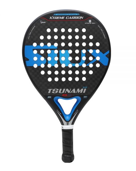 Pala Pádel Siux Tsunami 5.0 Azul 12K 