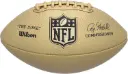 Balón Fútbol Americano Wilson NFL Duke Metallic Edition Gold Official Size 