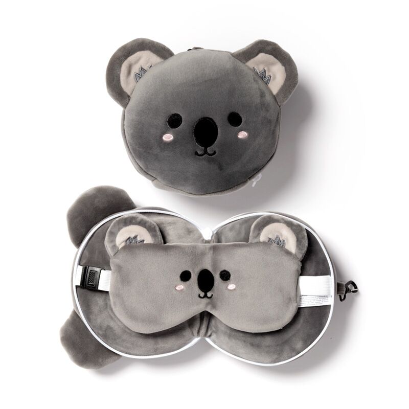 Almohada de Viaje con Antifaz Relaxeazzz Koala Adoramals