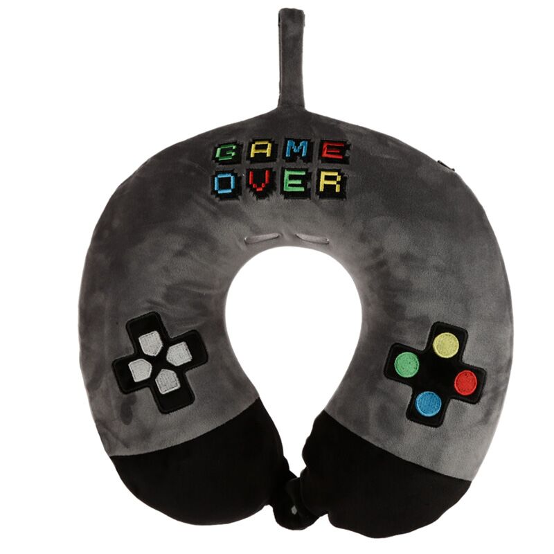 Almohada de Viaje con Memoria de Forma Game Over Relaxeazzz