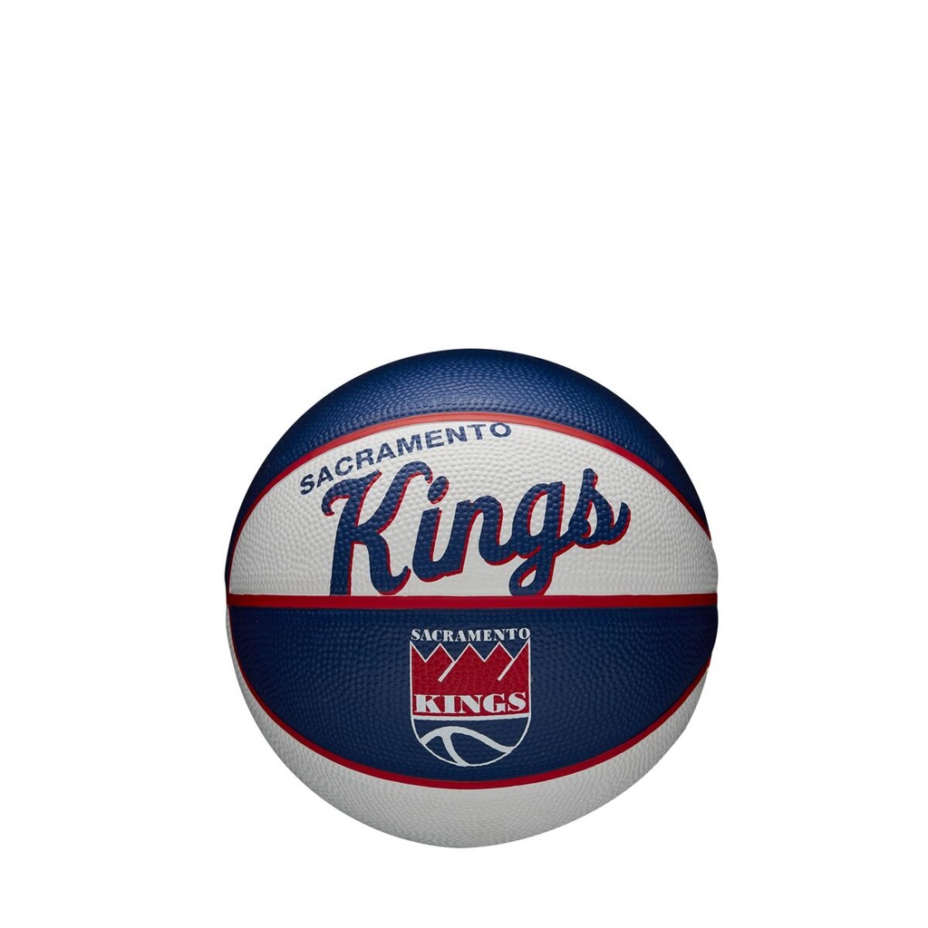 Balón Baloncesto Mini Wilson NBA Team Retro Sacramento Kings Talla 3