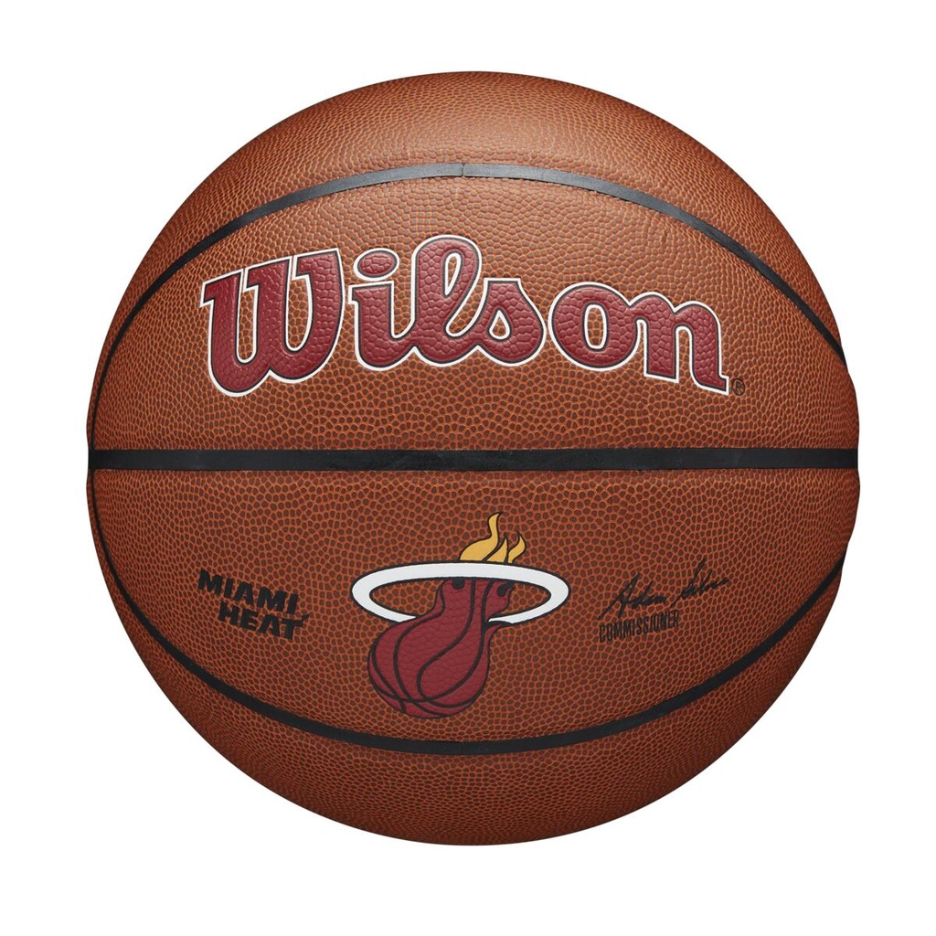 Balón Baloncesto Wilson NBA Team Alliance Miami Heat Talla 7