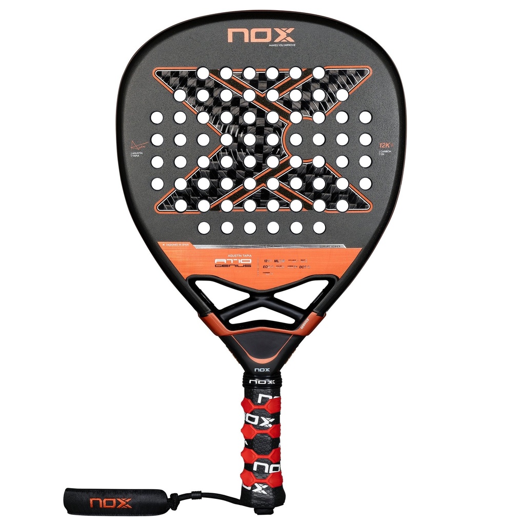 Pala Pádel Nox AT10 Luxury Genius Attack 12K Agustin Tapia 2025